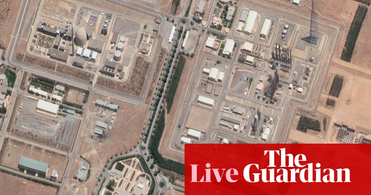 Israel-Iran conflict live: hospital in southern Israel hit in Iran missile strike, say Israeli officials