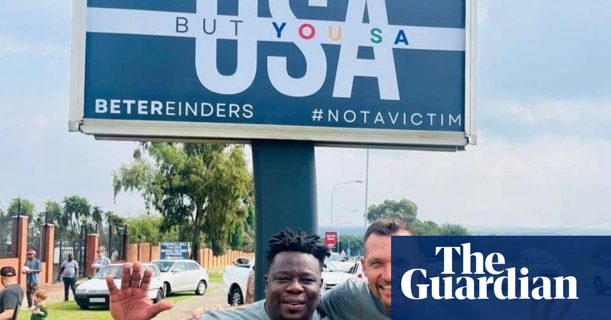 ‘We are privileged’: liberal Afrikaners reject Trump’s ‘white genocide’ claims