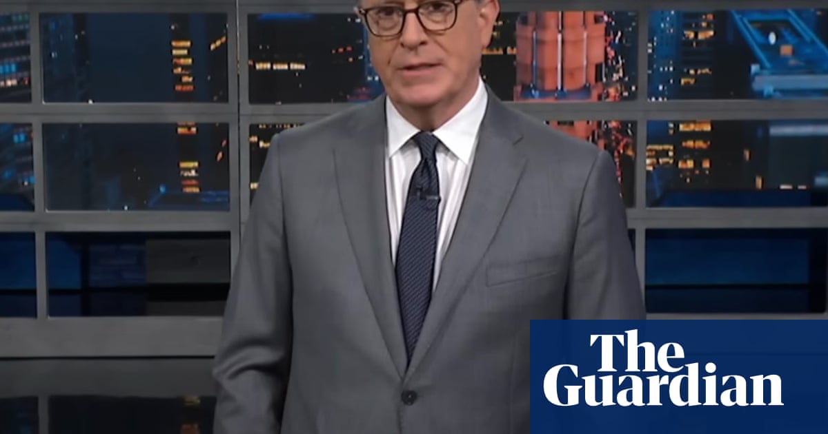 Stephen Colbert on Ice: ‘Constantly devising new terrible ways to treat immigrants’
