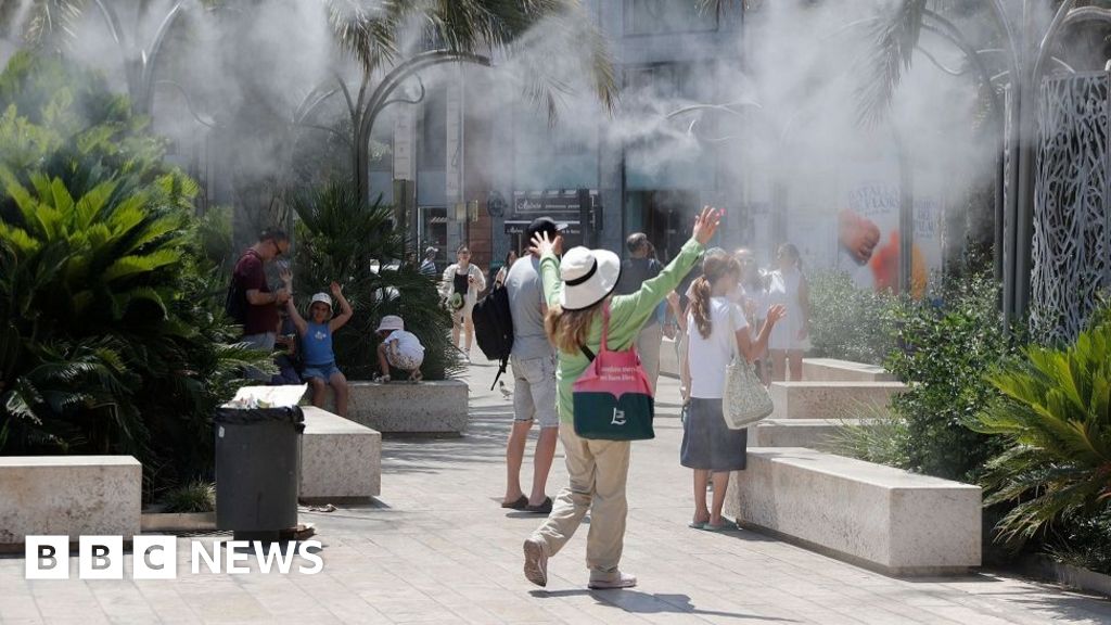 Spain records temperature of 46C as Europe heatwave continues