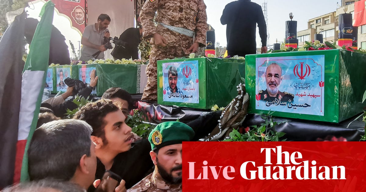 Trump says he would ‘absolutely’ consider bombing Iran again – Middle East crisis live