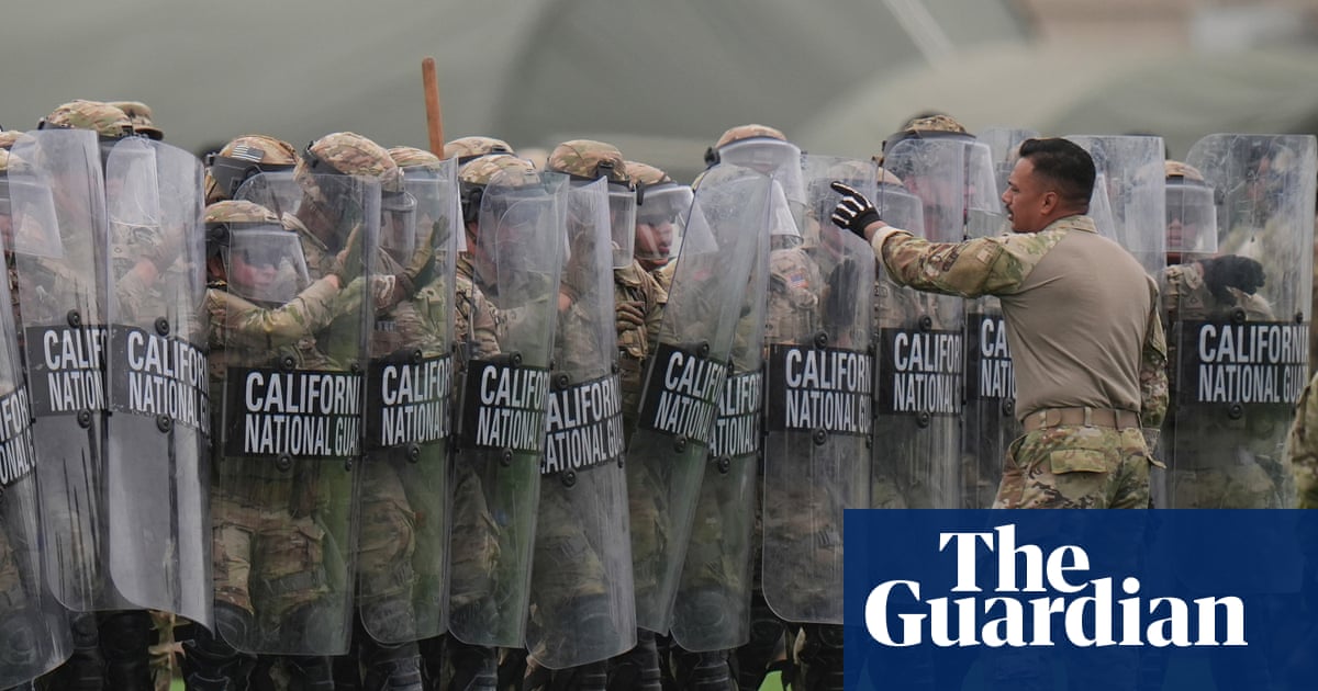 Troops and marines deeply troubled by LA deployment: ‘Morale is not great’