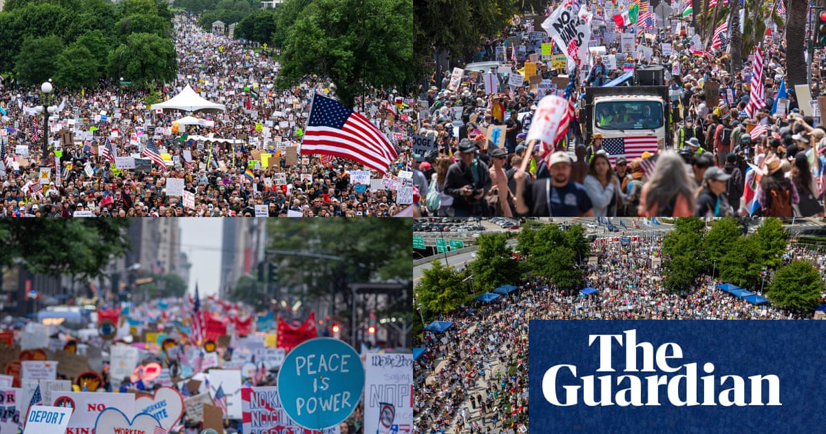 Were the No Kings protests the largest single-day demonstration in American history?