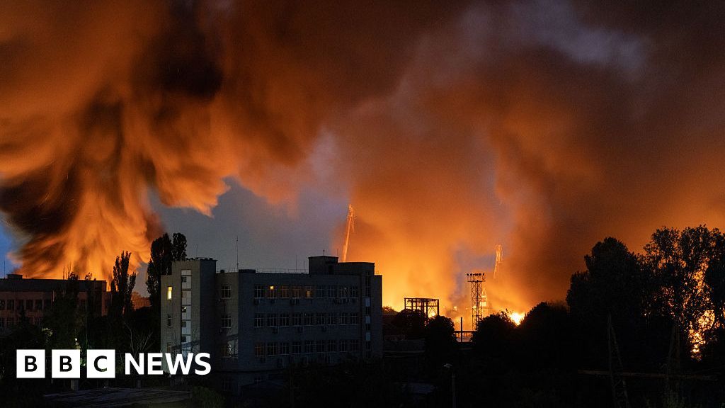 Attack drones buzz for hours over Kyiv - and they're getting more destructive