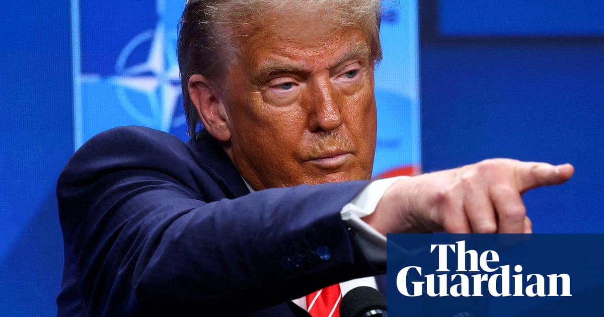 Trump shows concern for worried BBC Ukraine reporter during press conference – video