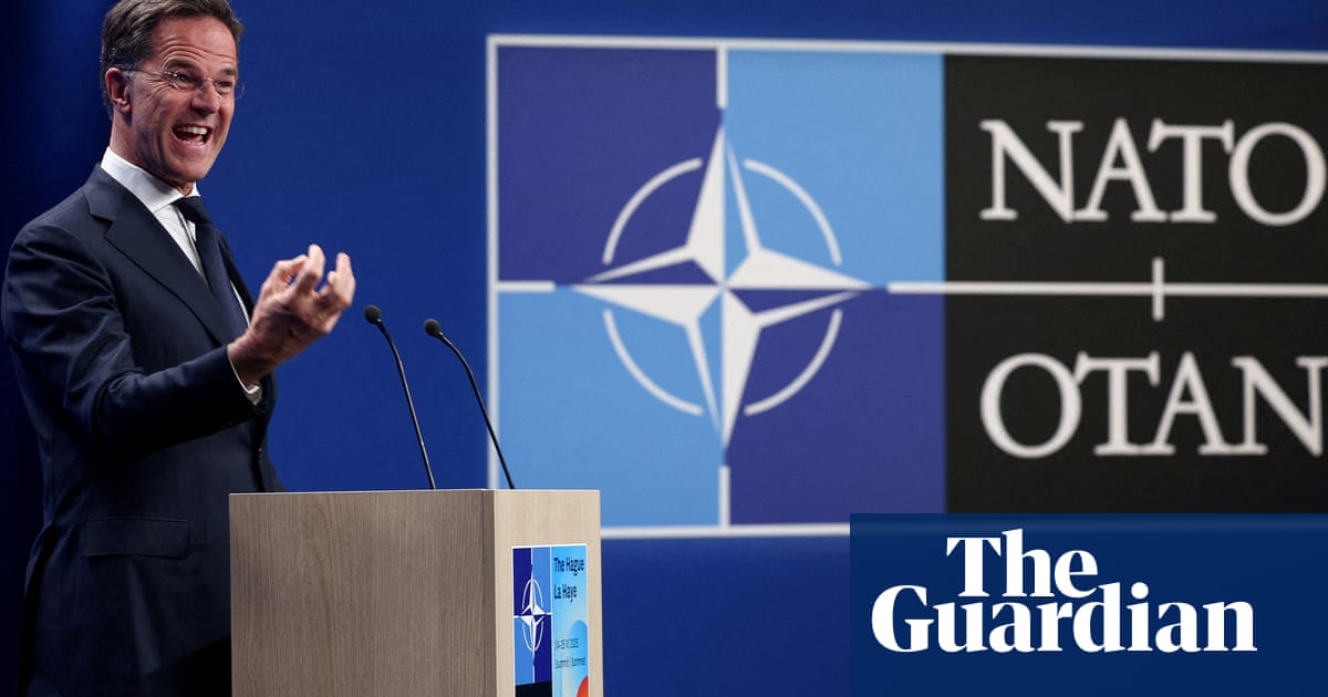 Nato members willingly increasing defence spending amid rising threat from Russia, says Rutte