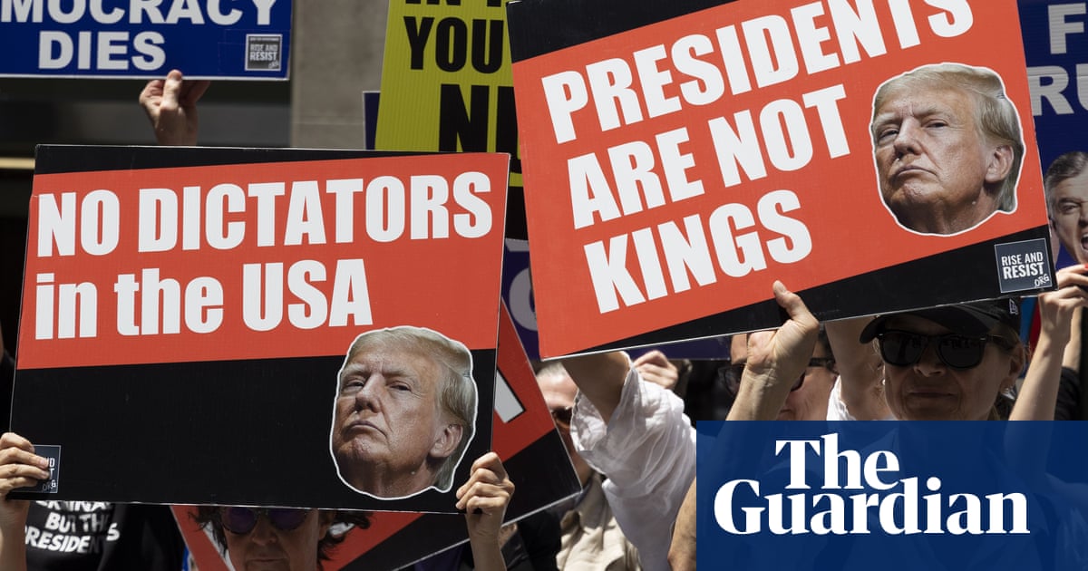 Millions in US expected to protest against Trump in ‘No Kings’ protests