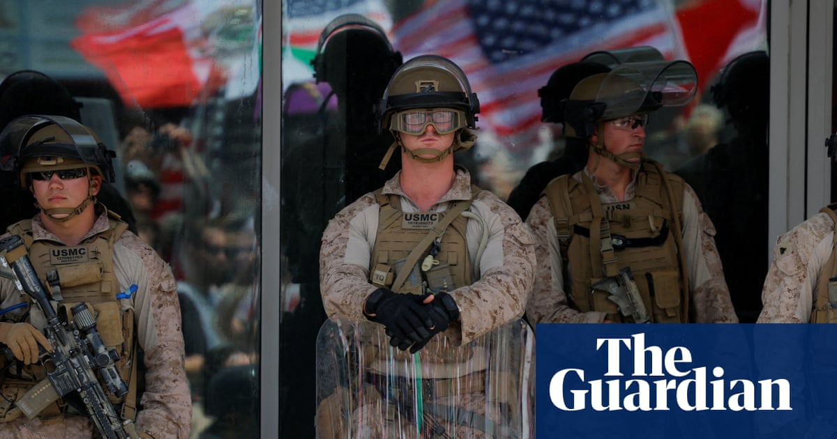 Militarized LA: troops here to stay as Trump doubles down on deployments