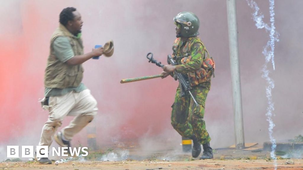 Eight killed as Kenya protesters battle police, medics say