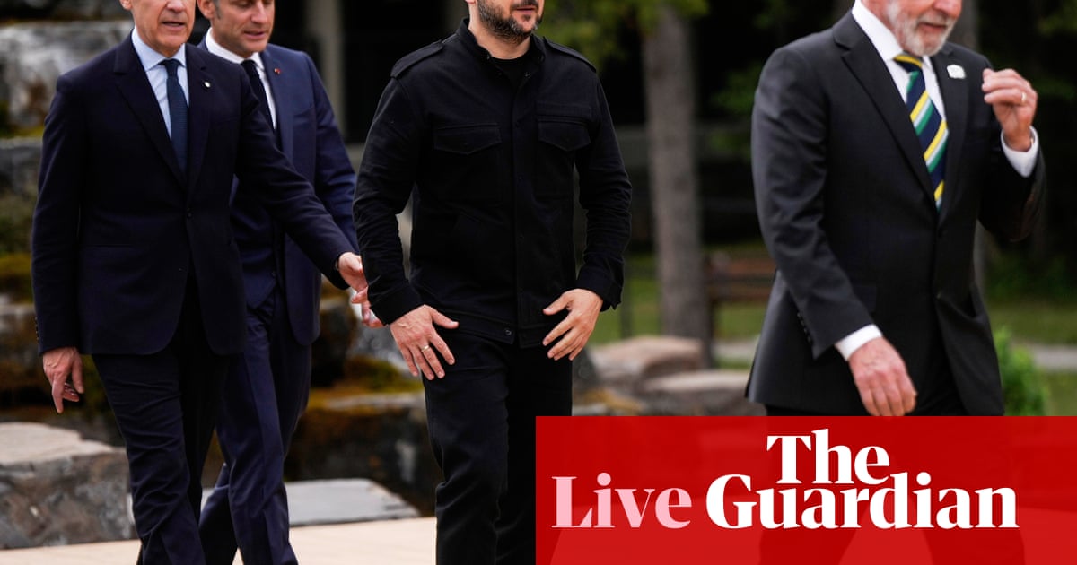 Ukraine and Europe in limbo after Trump sidelines Zelenskyy at G7 – Europe live