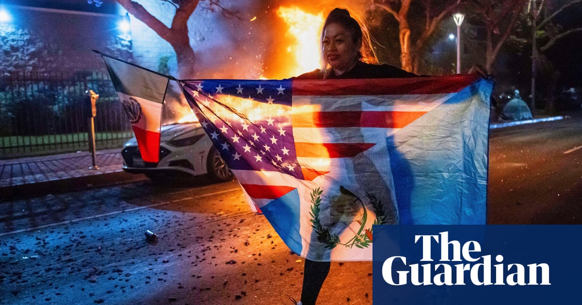 In California, Trump finds his perfect antagonist