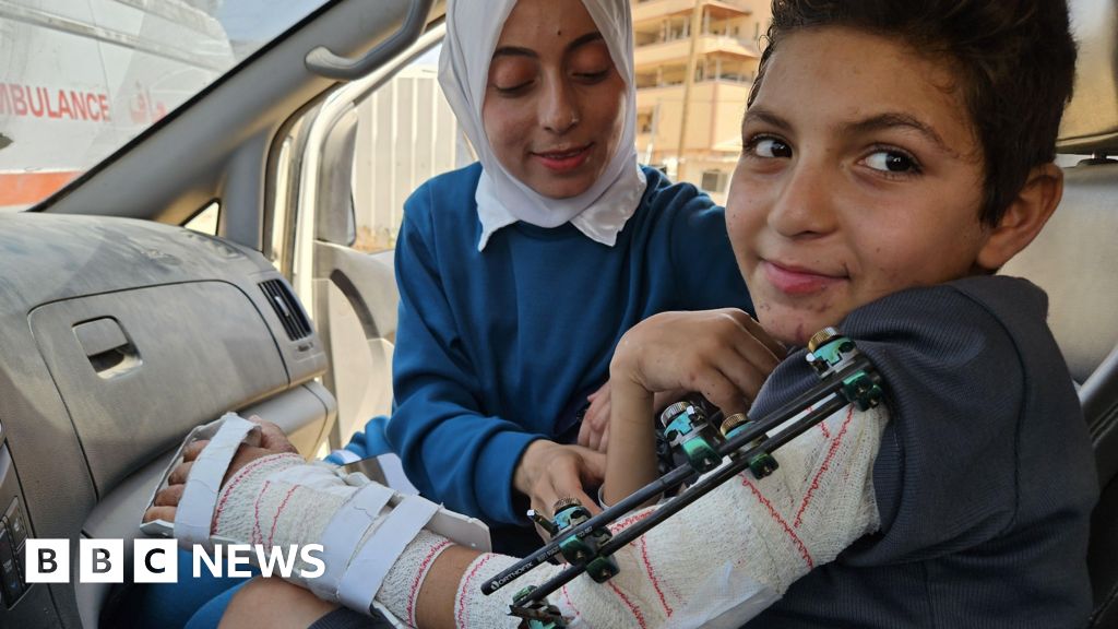 Adam al-Najjar: Boy whose father and nine siblings were killed in Israeli strike on way to Italy