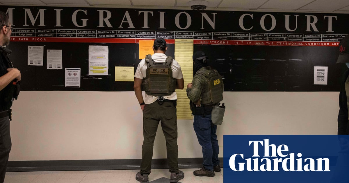 Ice arrests of migrants with no criminal history surging under Trump