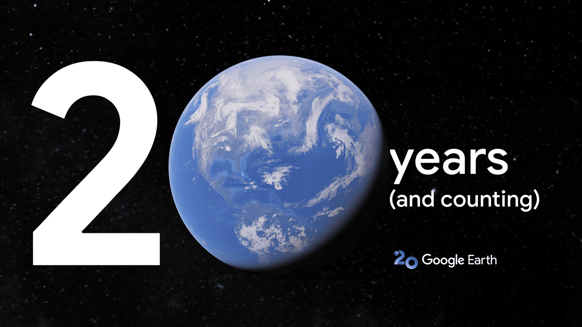 Google Earth 20 year anniversary