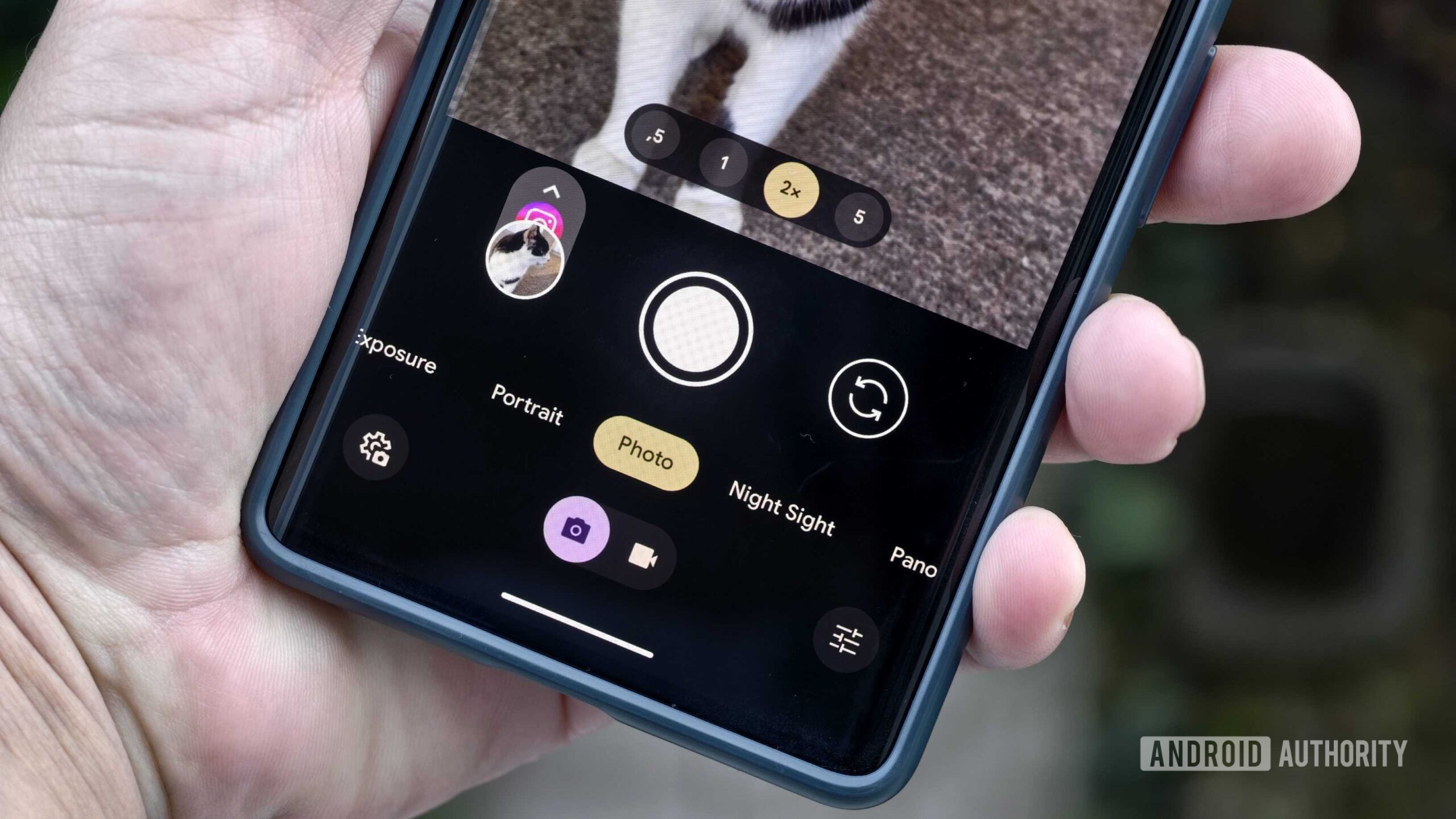 Google Pixel 7 Pro Social Share shortcut