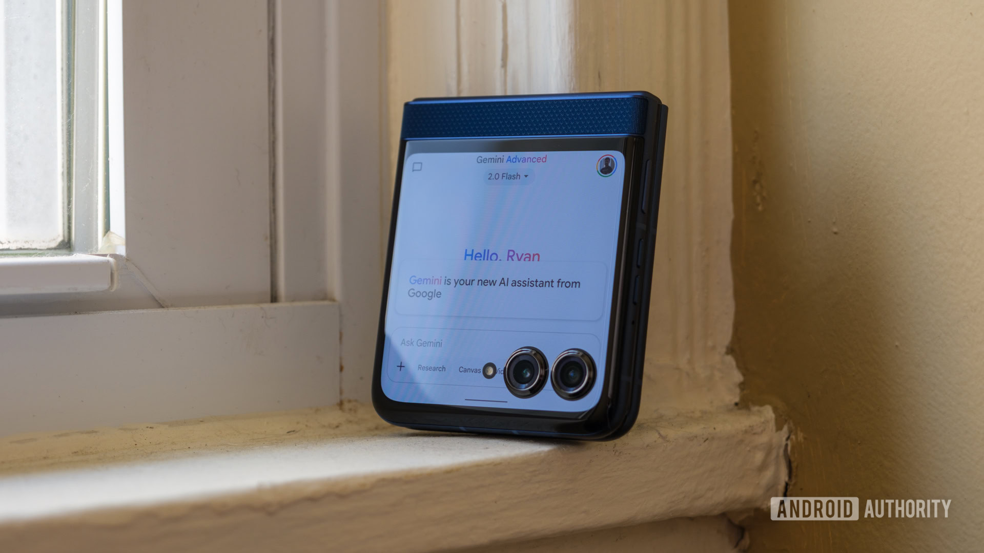Motorola Razr 2025 gemini interface