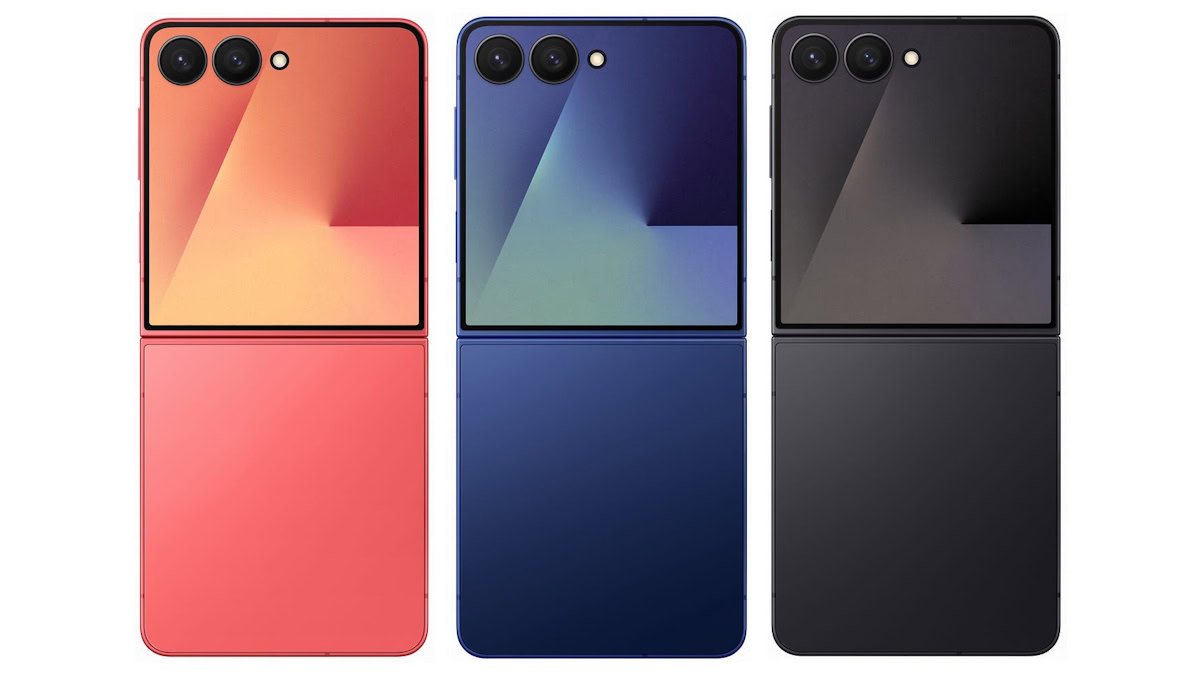 Samsung Galaxy Z Flip 7 leaked colors