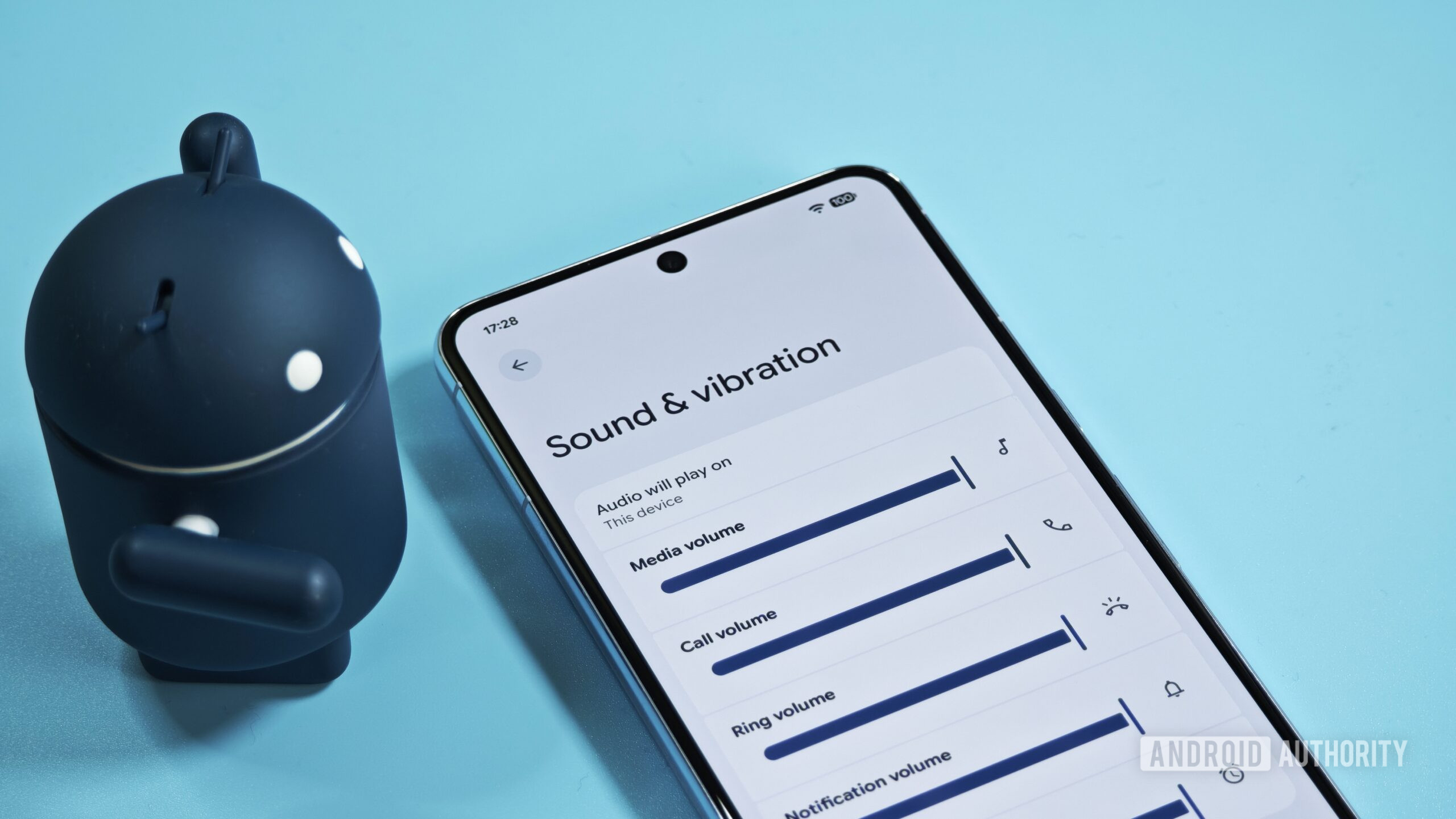 Sound & vibration settings in Android 16 QPR1
