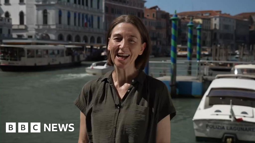 On the ground in Venice for Bezos's glitzy wedding