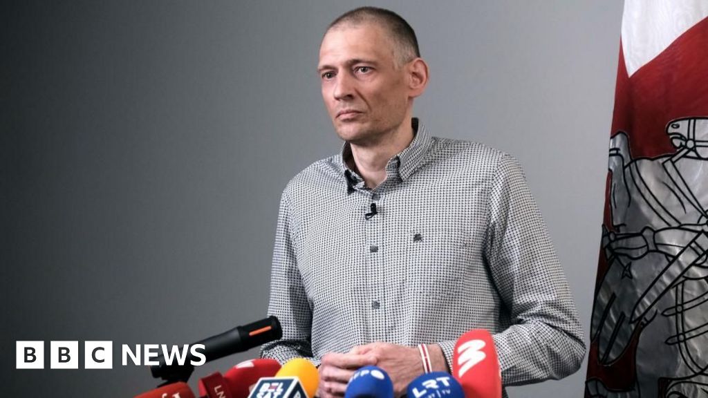 Belarus opposition leader's husband urges Trump to help other prisoners