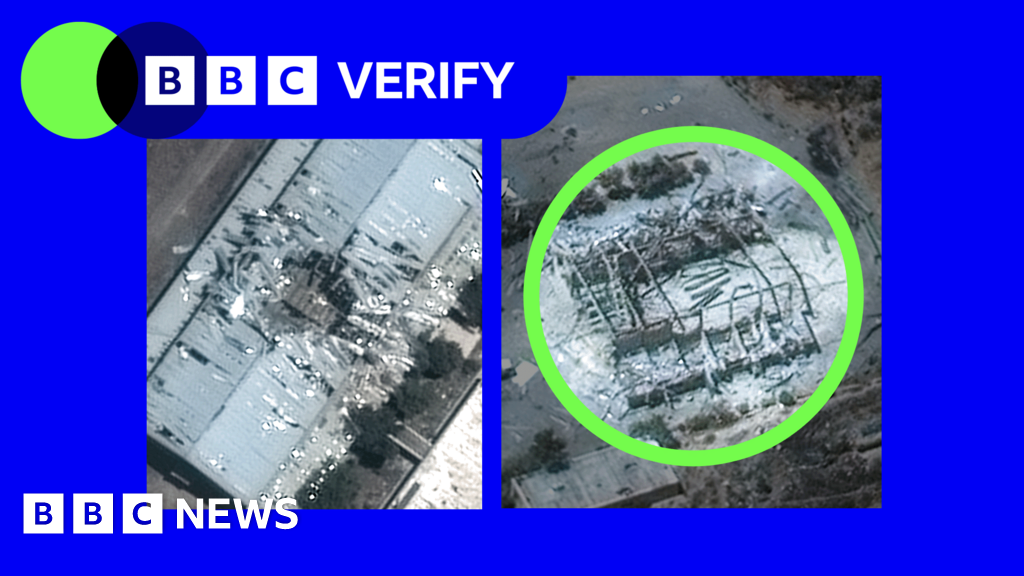 Satellite photos reveal damages to Iran projectile websites