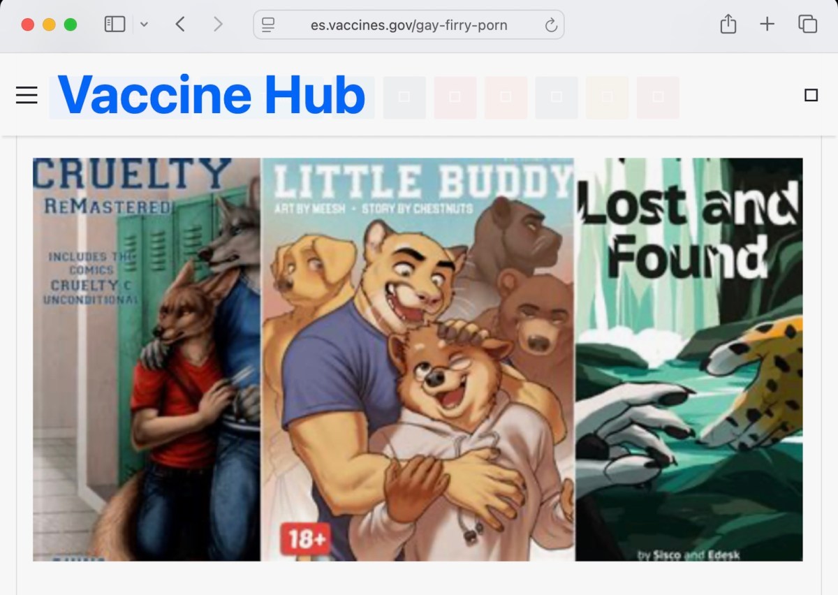 US government's vaccine website defaced with AI-generated content | TechCrunch