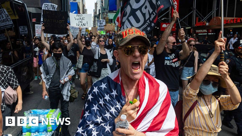 Watch: US strikes against Iran spark protests in North America