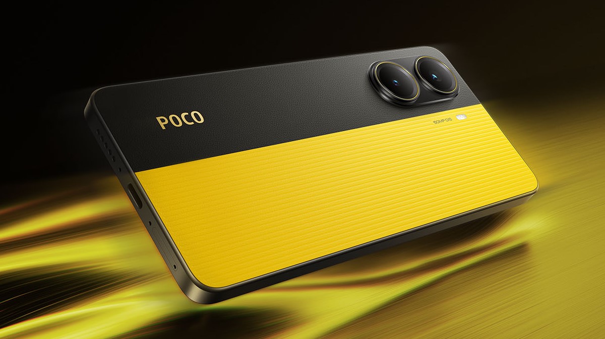 poco x7 pro yellow