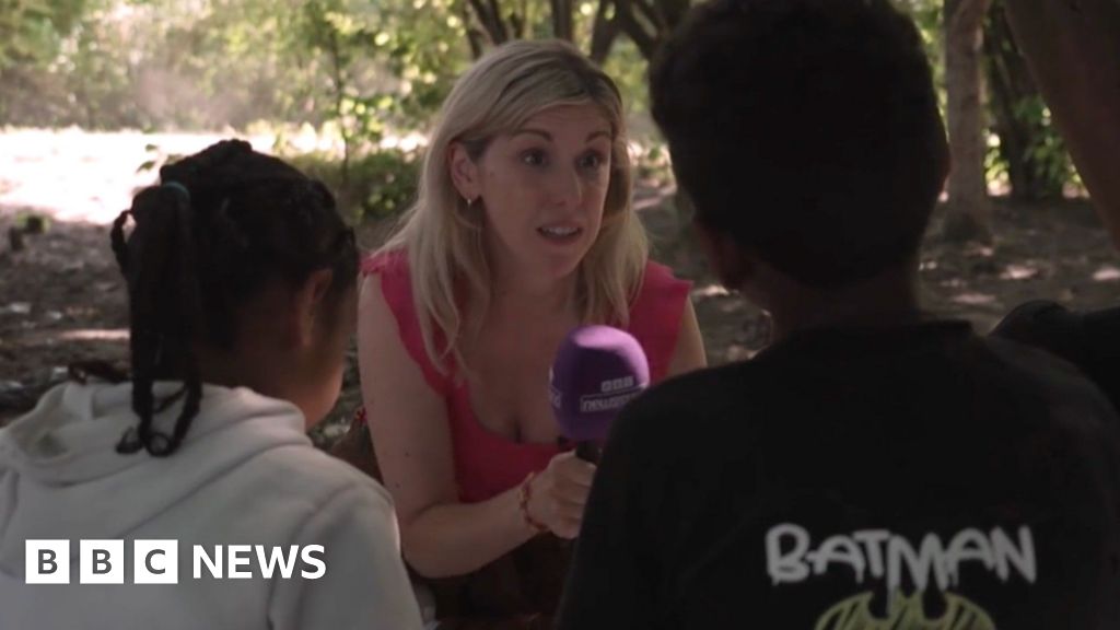 Watch: Child migrants' fears trying to cross the Channel