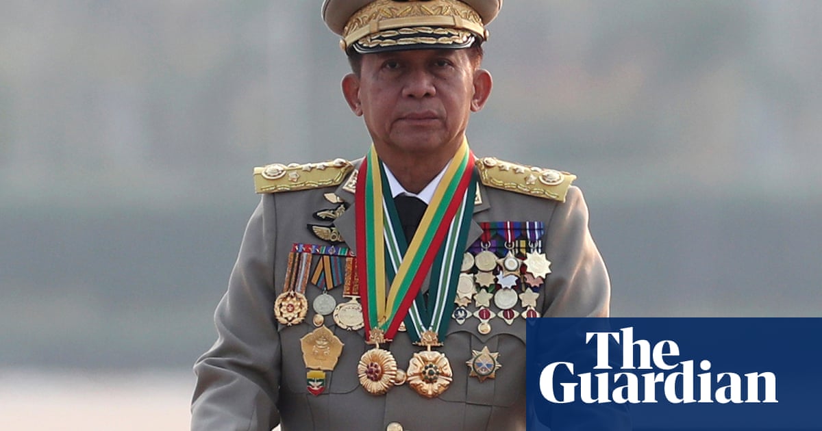 Myanmar’s military leader praises Trump and asks him to lift sanctions