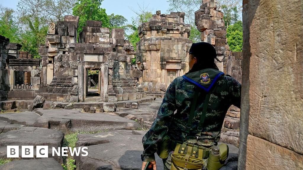Thai and Cambodian troops clash at disputed border
