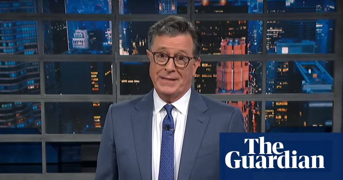 Stephen Colbert on Trump’s Epstein controversy: ‘Desperately looking for a scapegoat’
