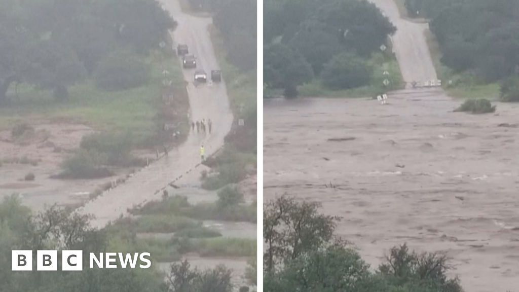 Watch: Timelapse shows how suddenly Texas flood waters rose