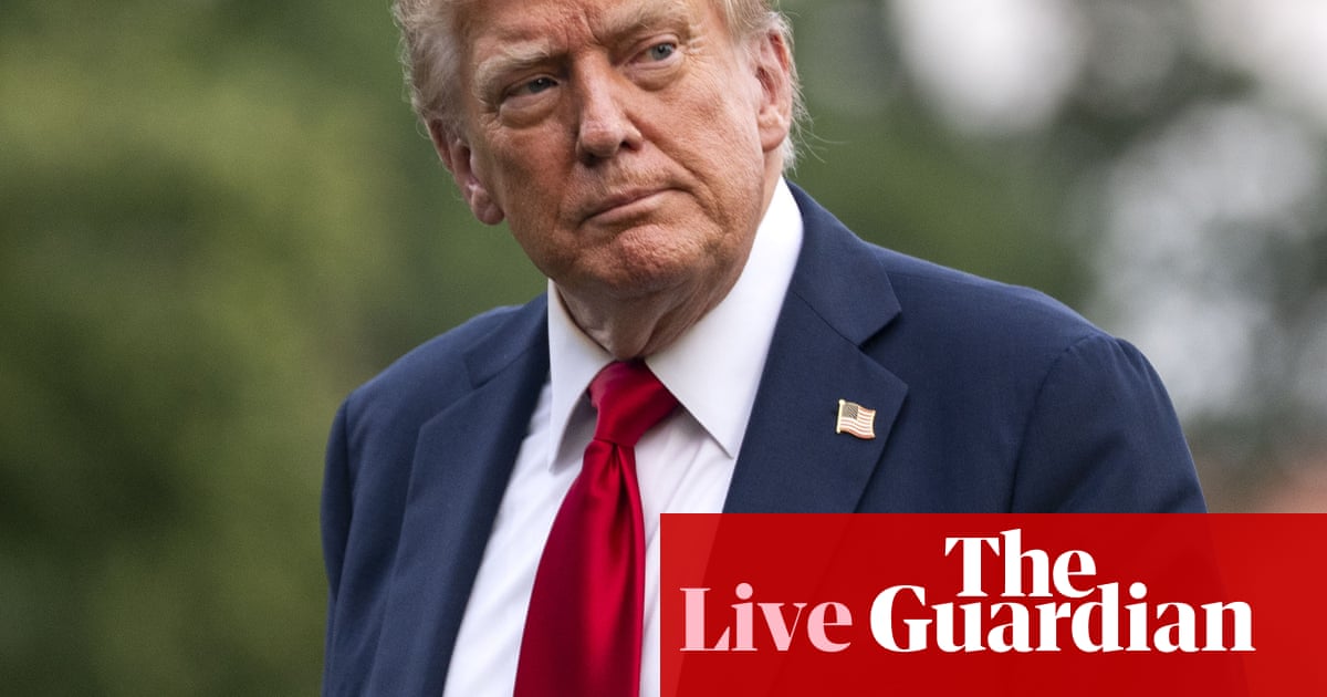 Trump says he spoke to Dan Bongino after reports deputy FBI director could leave post over Epstein files fallout – US politics live