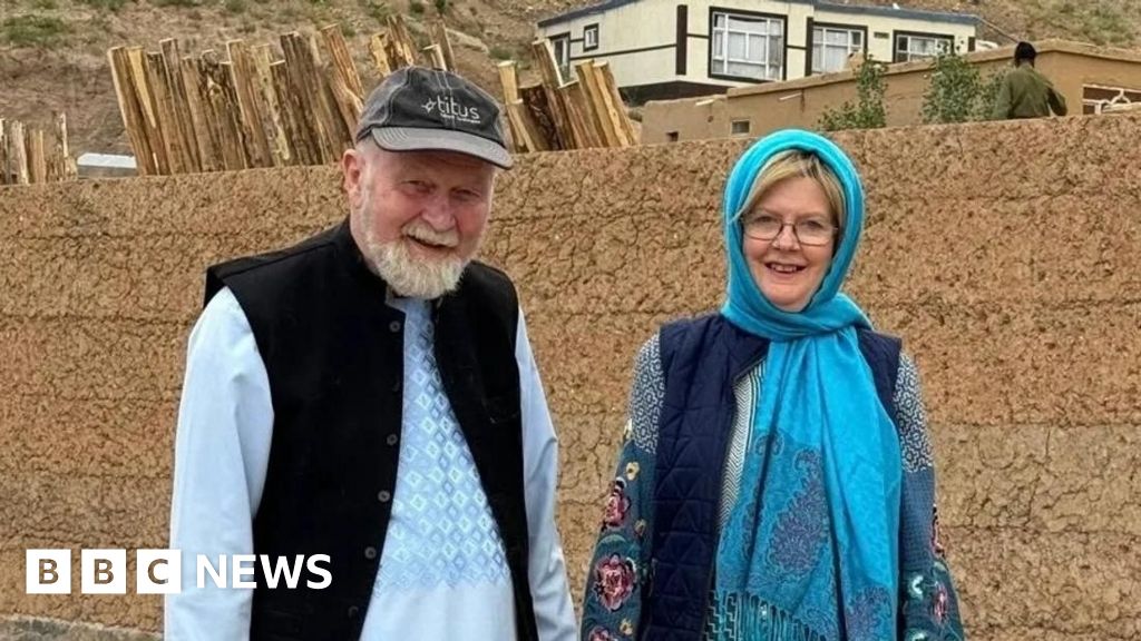 British couple held in Afghanistan 'may die in prison,' son warns