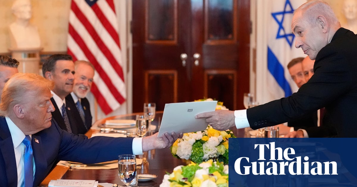 Netanyahu nominates Trump for Nobel peace prize at White House meeting expected to focus on Gaza