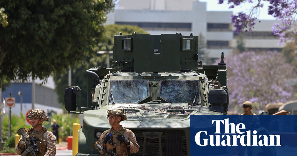 Trump news at a glance: immigration agents to ‘flood’ US sanctuary cities as marines withdraw from LA