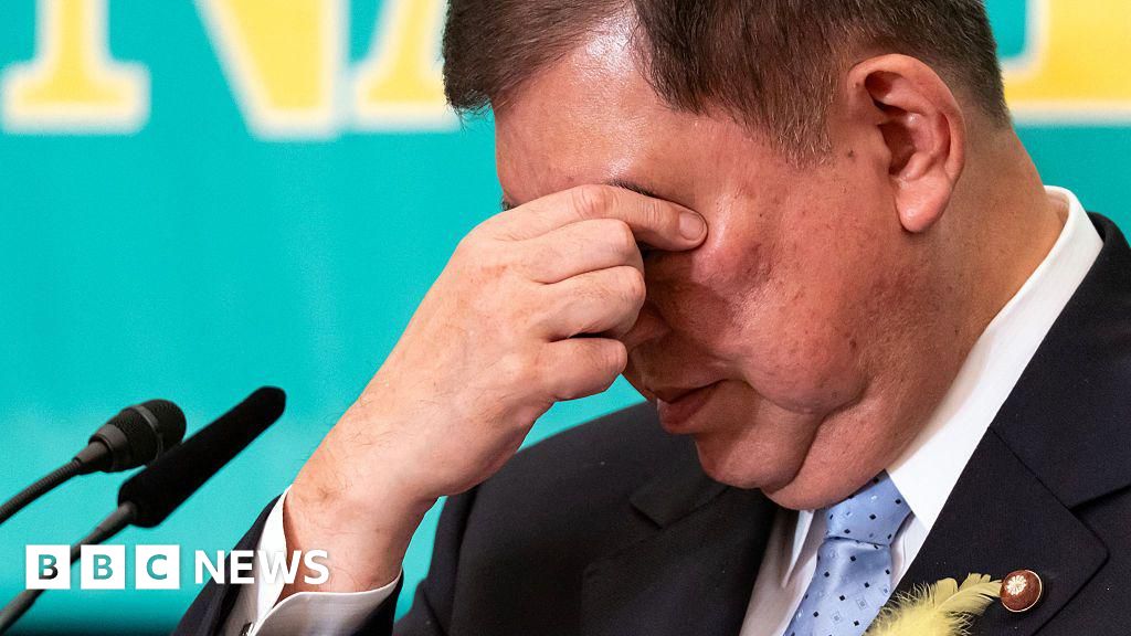 Japan's ruling party set to lose majority, exit polls suggest