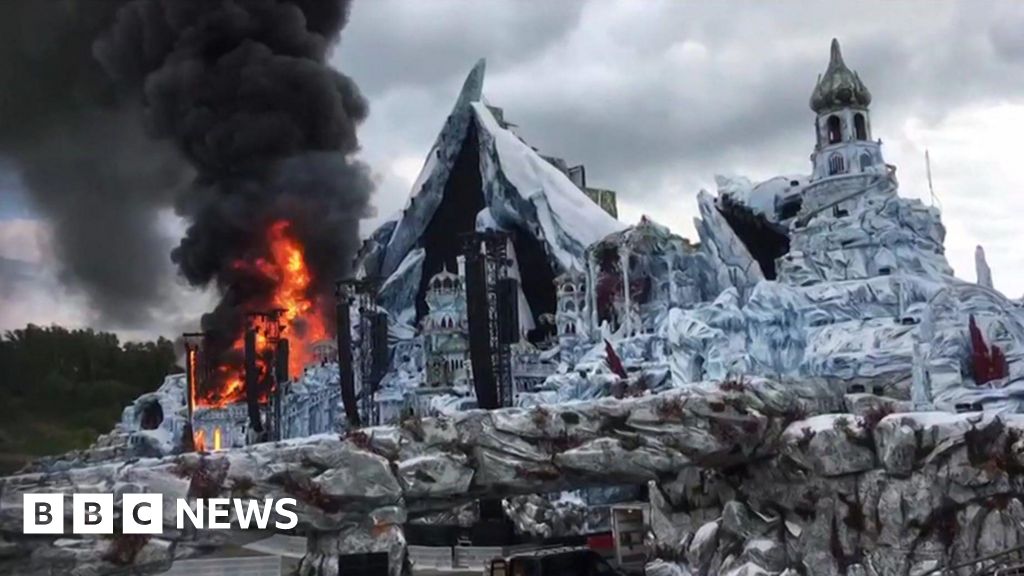 Fire engulfs main stage of Tomorrowland festival, two days before opening