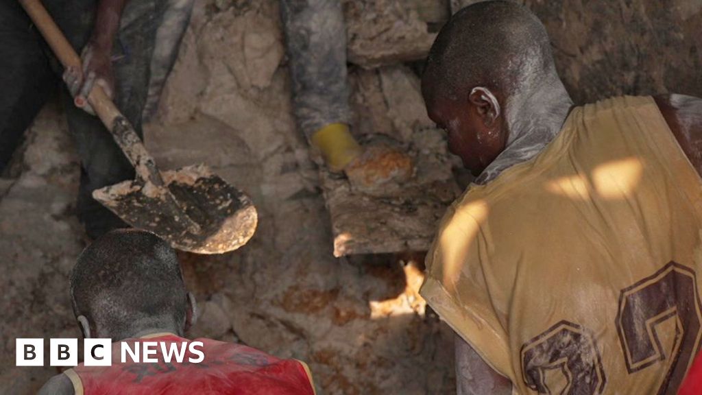 BBC gains rare access to the Congolese mine powering mobile phones