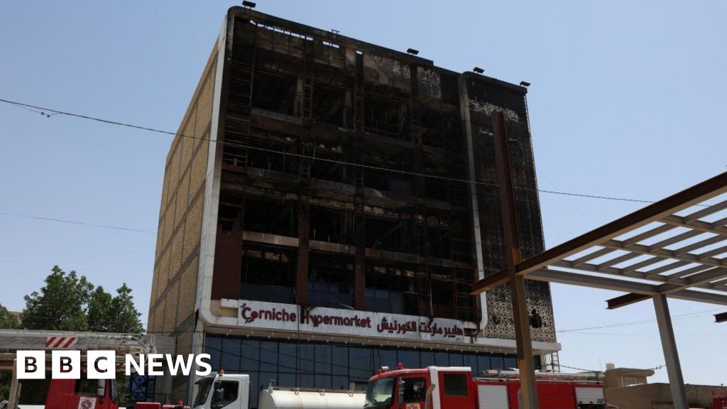60 dead in Iraqi mall fire, authorities claim