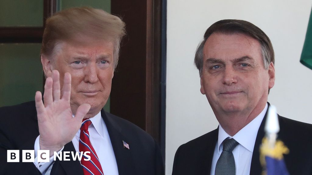 Trump tells Brazil to stop 'witch hunt' against Bolsonaro