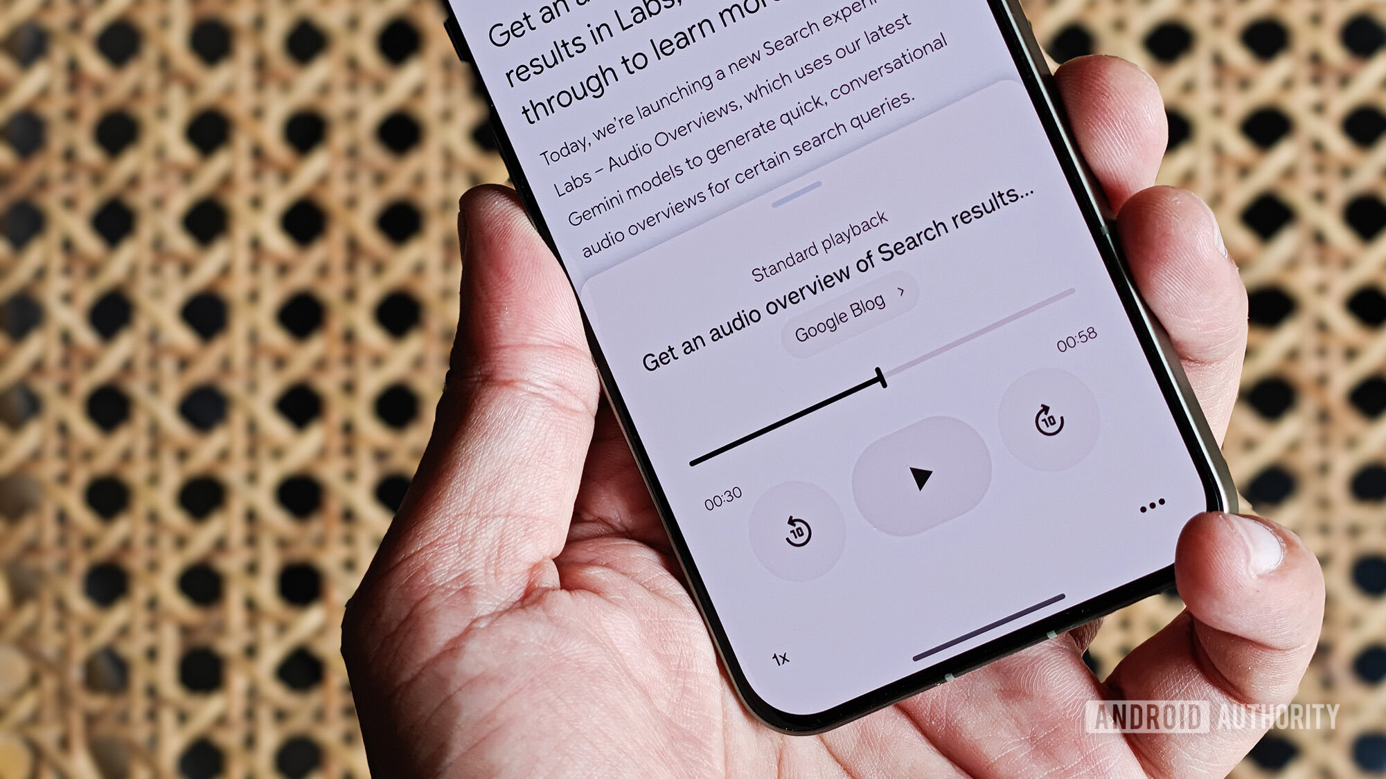 Google Chrome on Android Read aloud mode gets AI audio overviews.