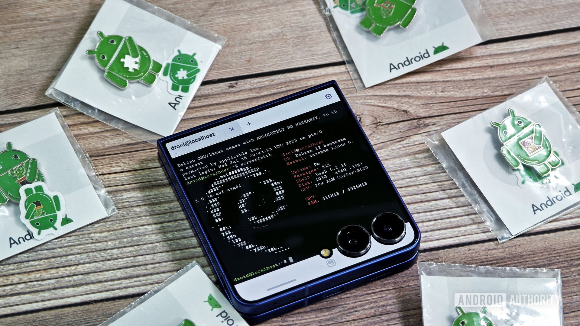 You can ultimately run Ruin and various other visual applications in Android’s Linux Terminal