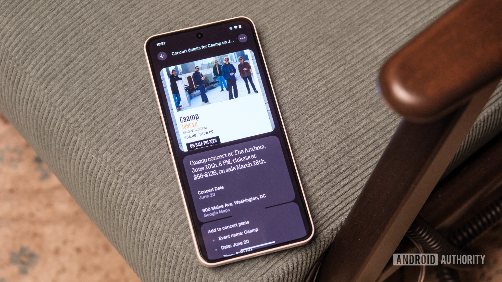 Nothing Essential Space concert notes