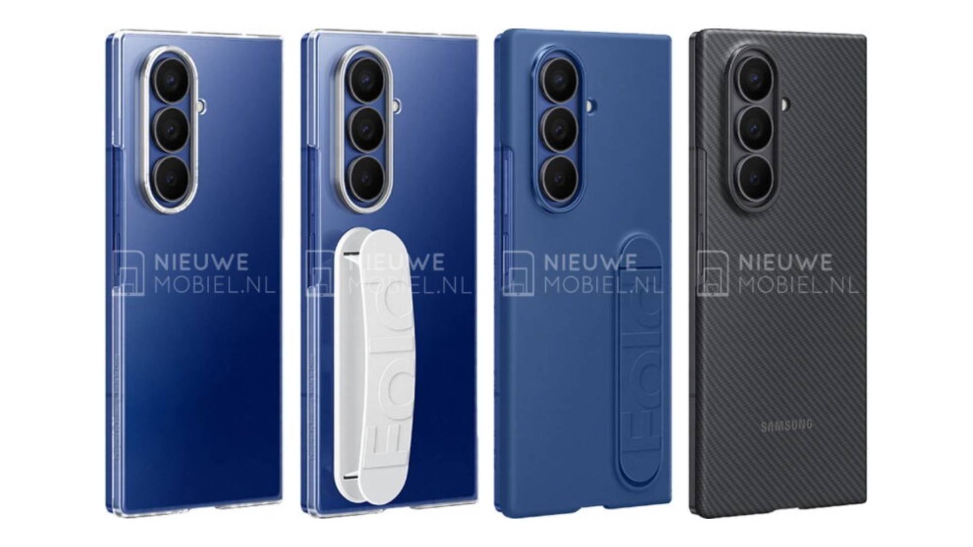Samsung Galaxy Z Fold 7 official cases renders featured
