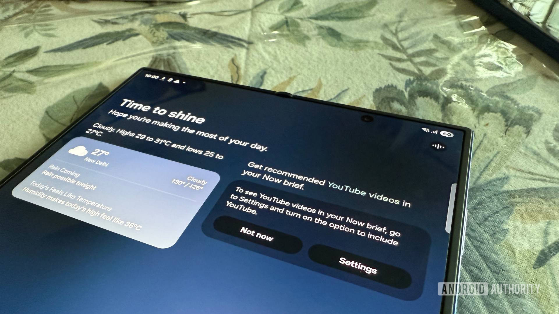 Samsung Now Brief YouTube recommendations featured