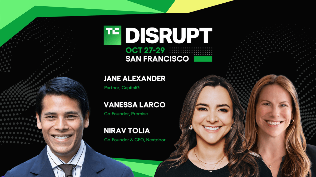 TechCrunch Disrupt 2024 -- The new data pipeline: Chet Kapoor, Vanessa Larco, and George Fraser