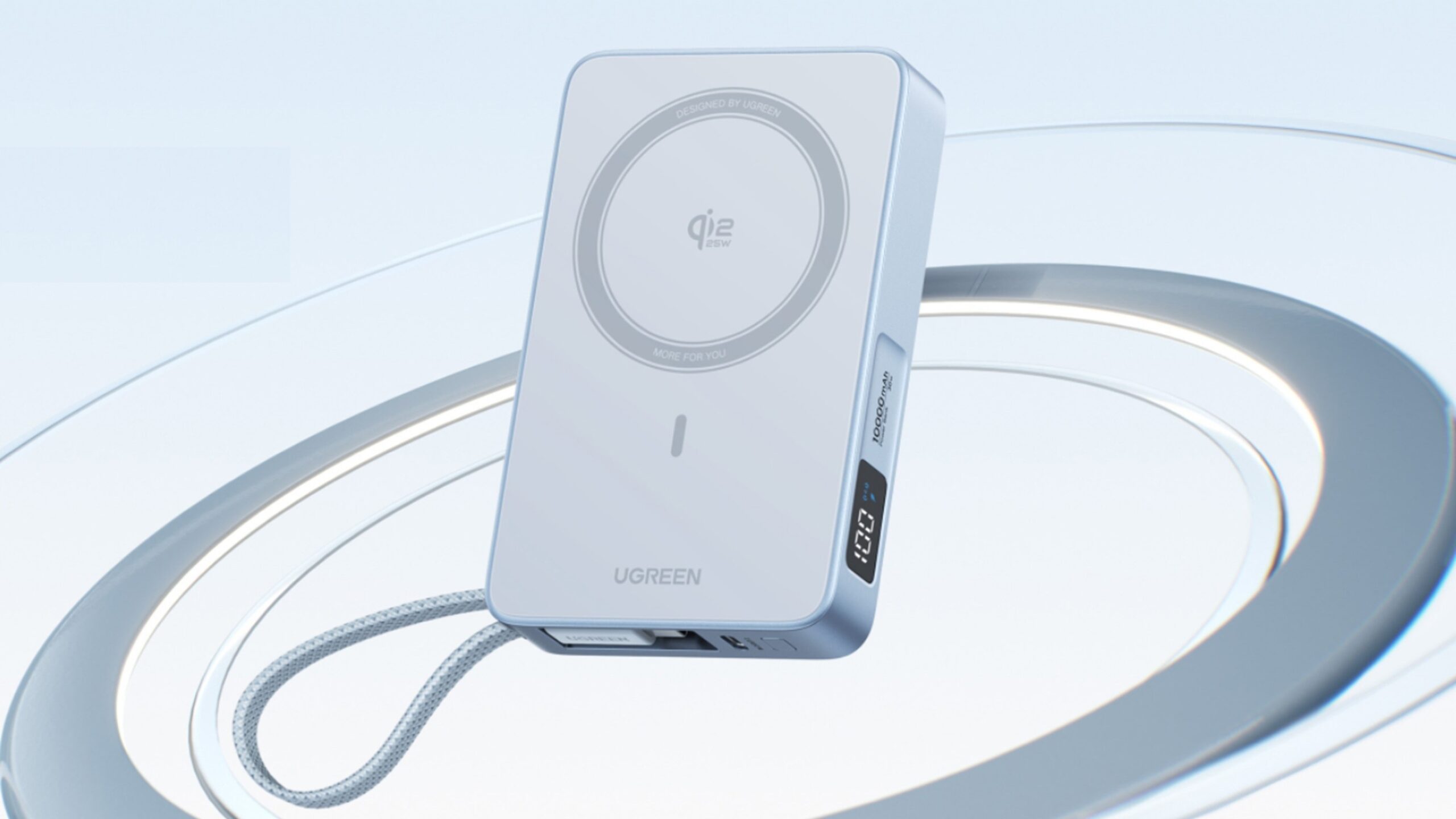 UGREEN MagFlow Magnetic Power Bank Press Image