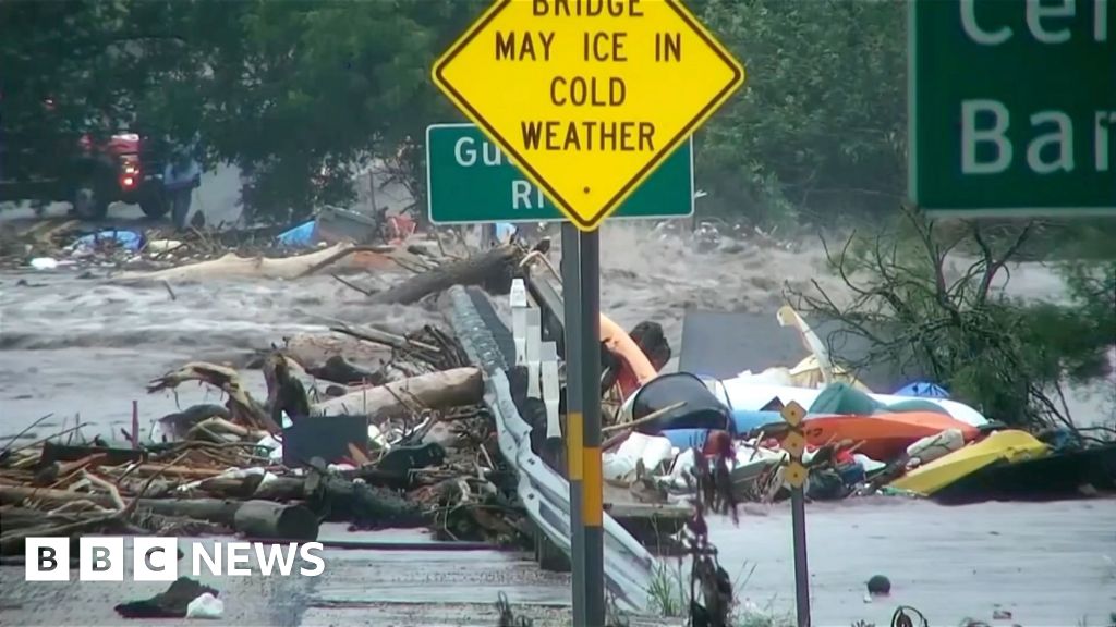 Watch: Deadly Texas flooding causes destruction